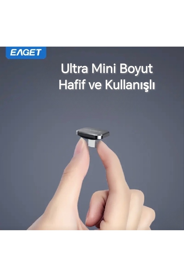 32Gb.Type-C Minik Flash Bellek Metal Şık Araç için Mükemmel Uyum+Hediye Kutusu Type-C - 5