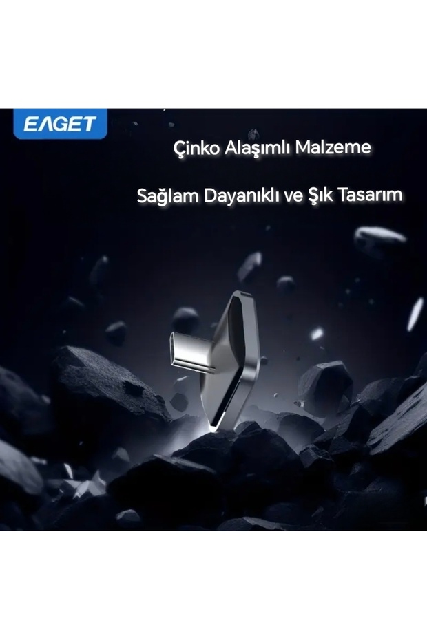 32Gb.Type-C Minik Flash Bellek Metal Şık Araç için Mükemmel Uyum+Hediye Kutusu Type-C - 7