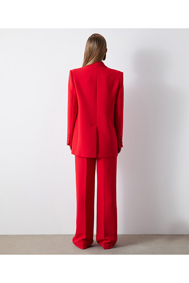 Double-breasted blazer with button accessories - 7