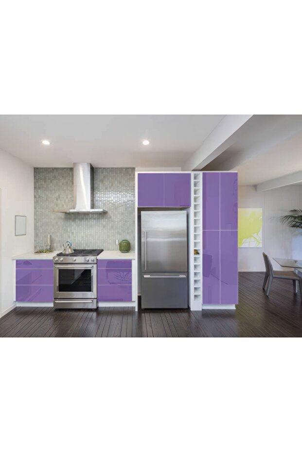 Parlak Lanvanta Kendinden Yapışkanlı Folyo Dolap Masa Kaplama Folyosu 61cm X 100cm - 2