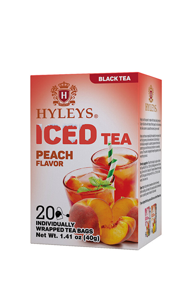شاي هايليز مثلج بنكهة الخوخ Peach Ice Tea