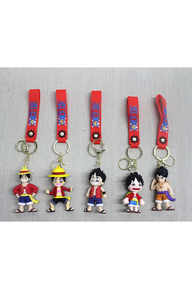 Luffy Silicone Keychain