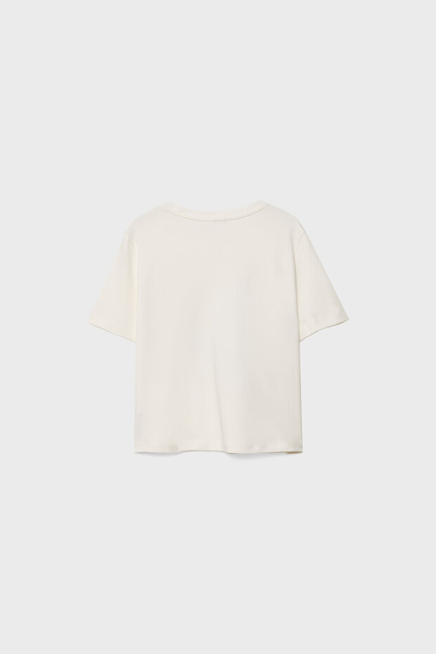 Flok Baskılı Tişört - 7