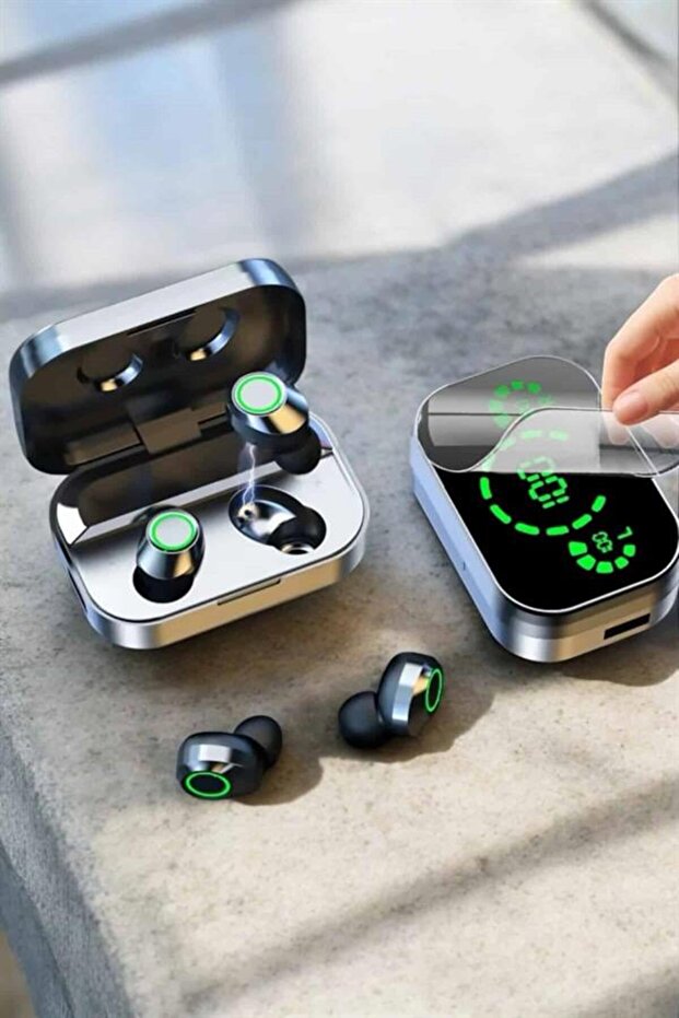 Bluetooth Kulaklık Mikrofonlu Dokunmatik Kontrol ANC Özelliği - 3