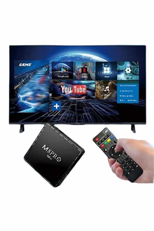 10K Ultra Hd Video Oyun Konsolu Android Tv Box 2.4g Game Stick - 4