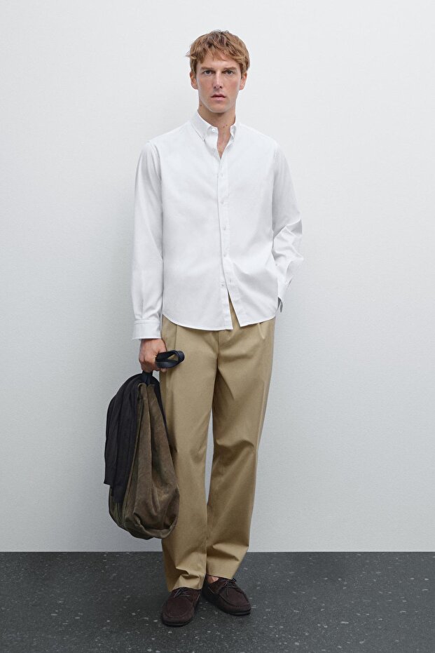 Regular fit Oxford gömlek - 1