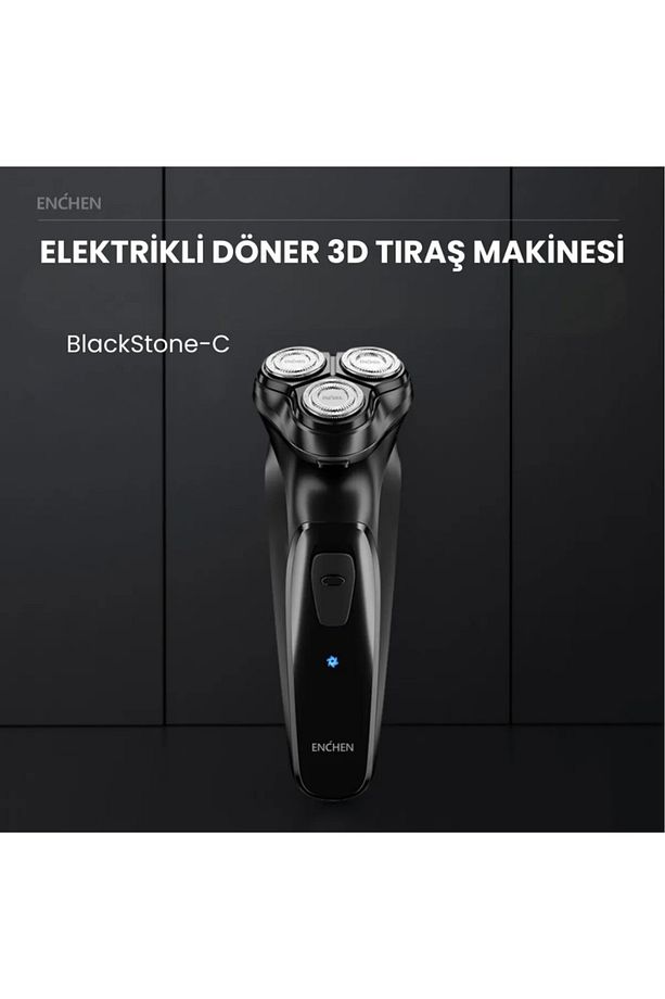 Blackstone-C Siyah Çift Yönlü Kavisli Bıçaklı Şarjlı Tıraş Makinesi - 7