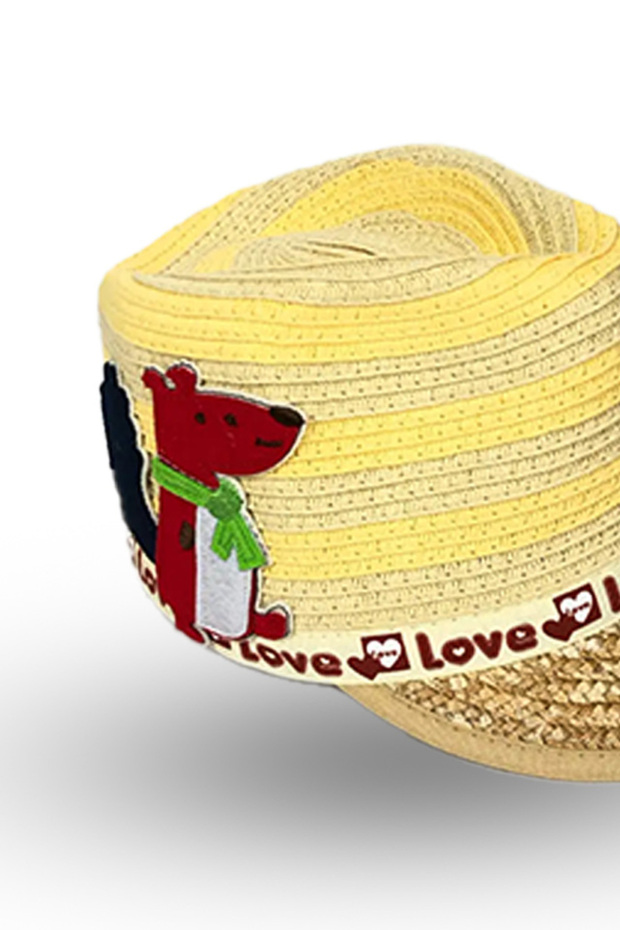 Sapca paie vulpe copii - 2