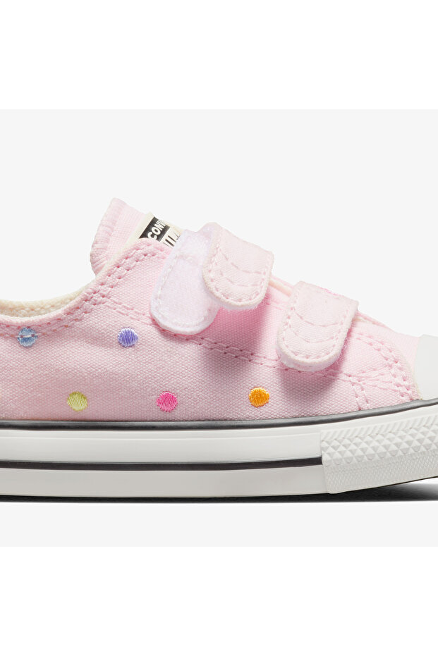 Chuck Taylor All Star 2V Πουά Μωβ Ροζ Παπούτσι - 8