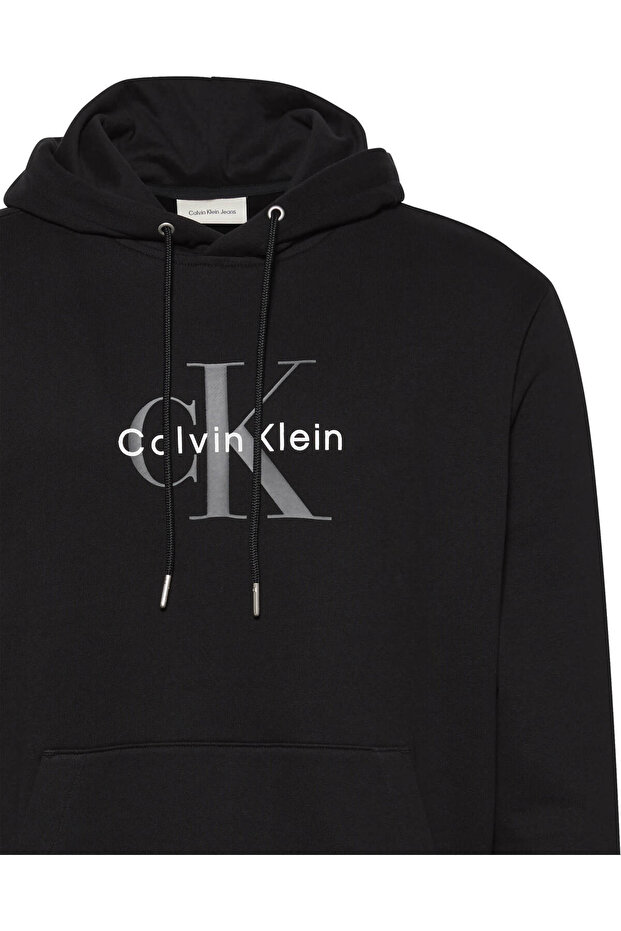 Erkek Siyah Sweatshirt - 8