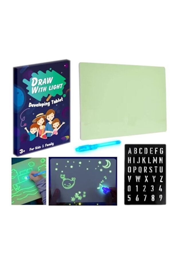 Reinscriptibil, interactiv, format A3, breloc UV inclus - 1