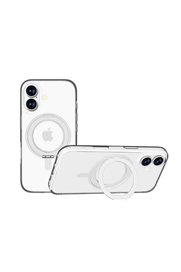 جراب شفاف دوار 360 درجة لهاتف iPhone 16 Plus من Max & Max مع Magsafe - 2