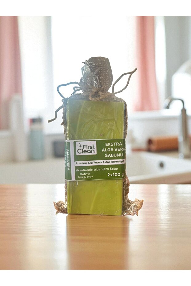 1. Quality Pure Natural Handmade Classic Pouch Hair and Body Soap with Aloe Vera