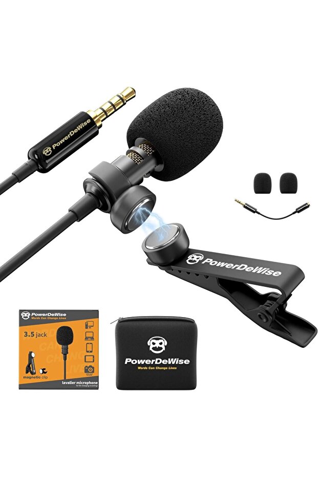 Professional Grade Lavalier Clip On Microphone
