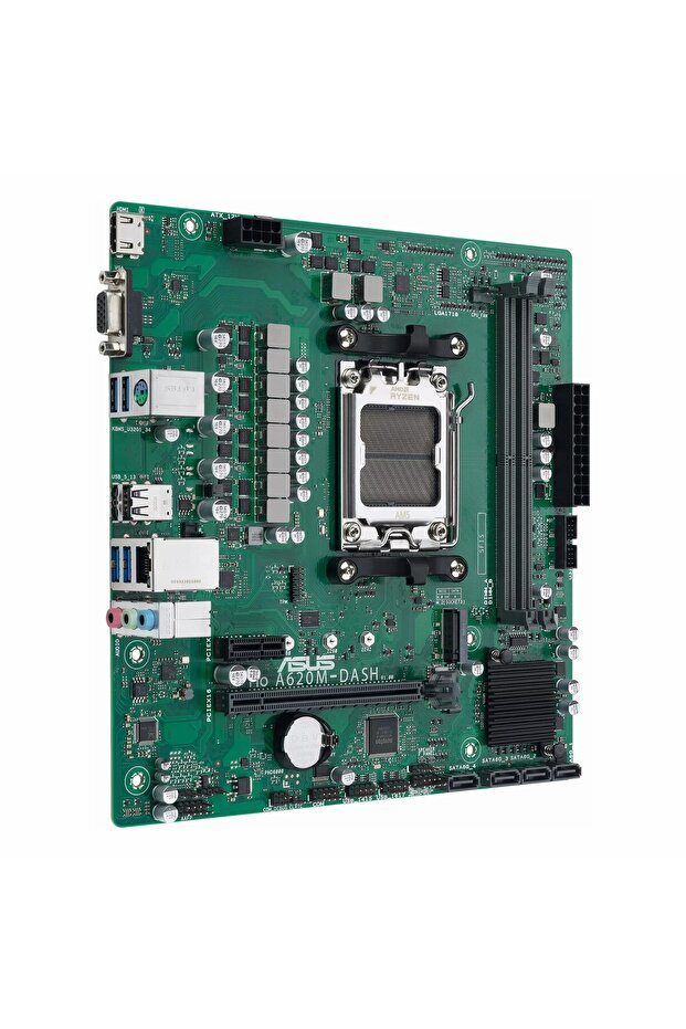 Pro A620M-DASH-CSM DDR5 (7200MHz)OC M.2 VGA/HDMI PCIe 4.0 AM5 mATX Anakart - 3