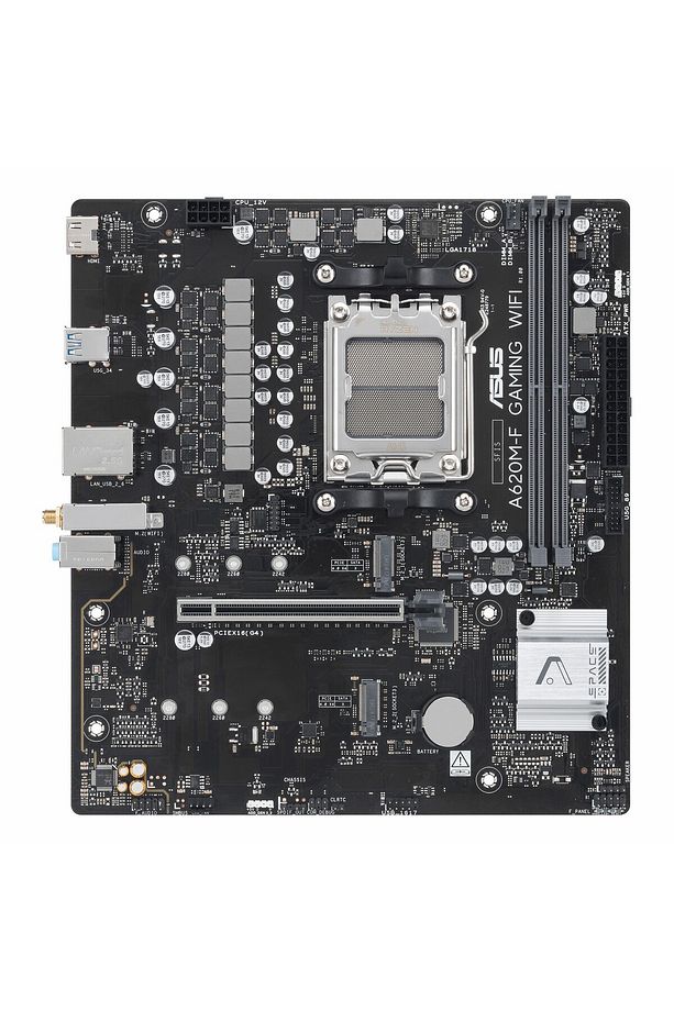 A620M-F Gaming WiFi DDR5 (8000MHz)OC M.2 HDMI PCIe 4.0 AM5 mATX Anakart - 2
