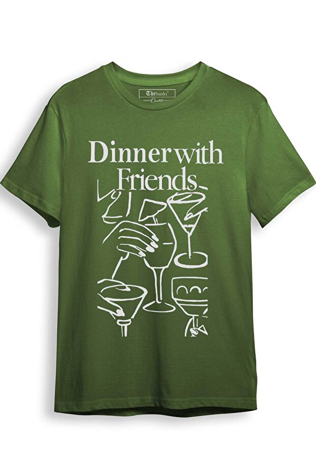 Food Friend Printed 100% Cotton Premium T-Shirt