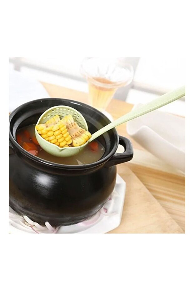 Ladle with Strainer - 1