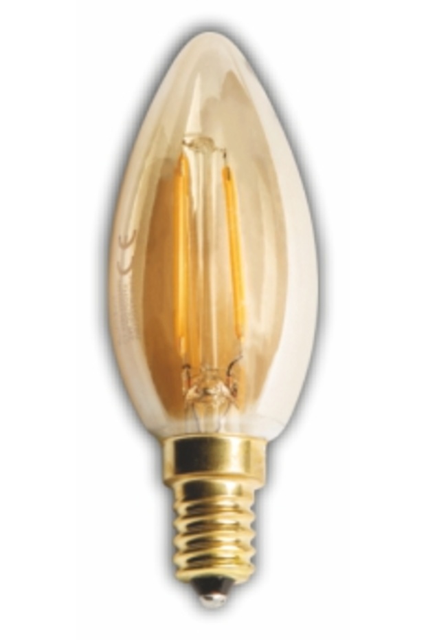 10 Adet CT 4280 4W Rustik Led Ampul 2700K Amber E14 Duy - 1