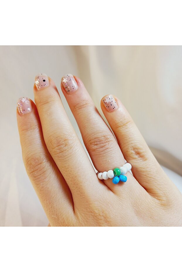 خاتم كرز Miyuki-خاتم كرز-خاتم Miyuki-خاتم كرز بسيط-خاتم خرز-خاتم منسوج - 1