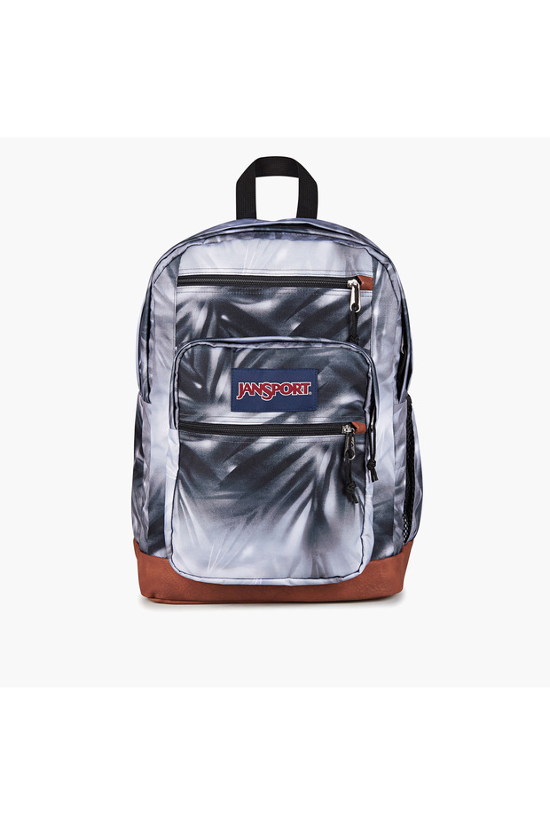 Solid Backpack with Adjustable Straps and Zip Closure - 21x31x44 cms