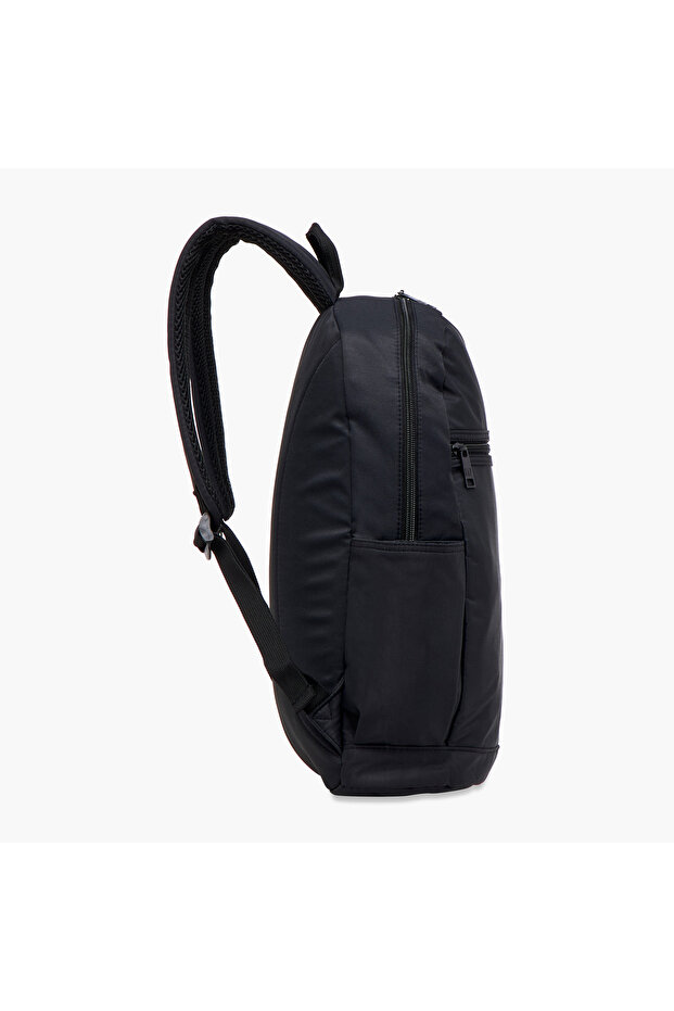 Solid 18-inch Backpack with Adjustable Straps and Zip Closure - 14x30x45 cms - 3