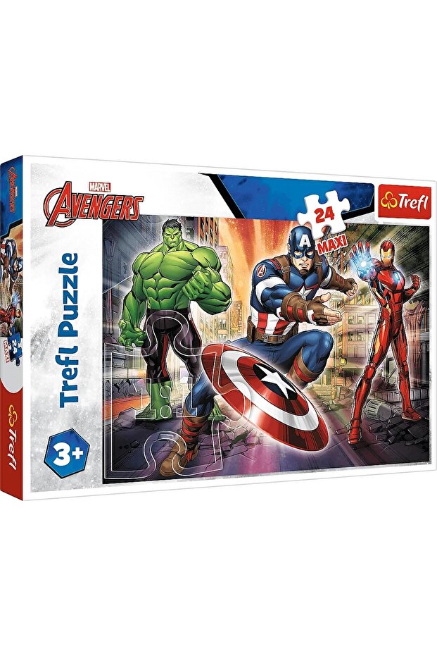 In The World Of Avengers Super Maxi 24-Pcs 14321