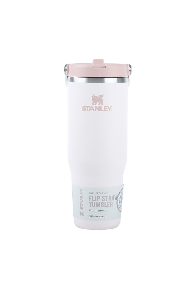 The Iceflow Flip Straw 2.0 Tumbler 0.89l 30oz Unisex Pembe Termos - 1