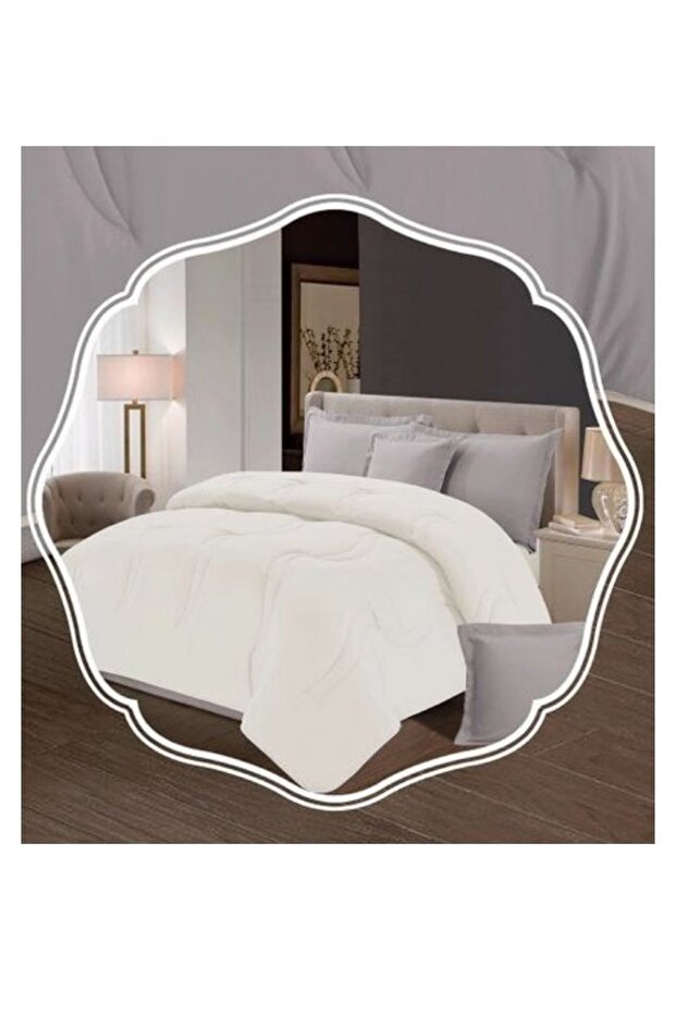 غطاء سرير فردي مصنوع من الألياف الدقيقة بنسبة 100%، بتصميم متين، قابل للعكس، طقم من 4 قطع، 230×170 سم - 3