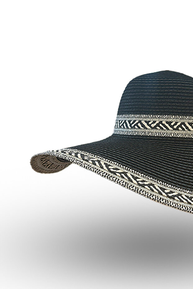 Palarie paie plaja - 2