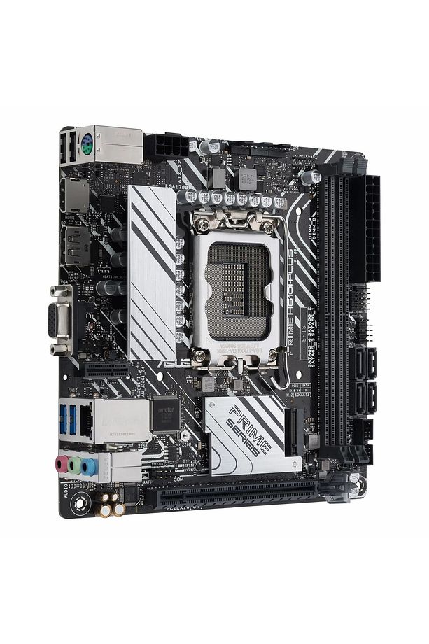Prime H610I-Plus-CSM DDR5 (5600MHz)OC M.2 VGA/HDMI/DP PCIe 4.0 1700P mITX Anakart - 3