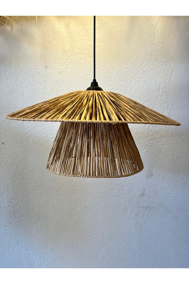 Rafya avize hasır avize - 1