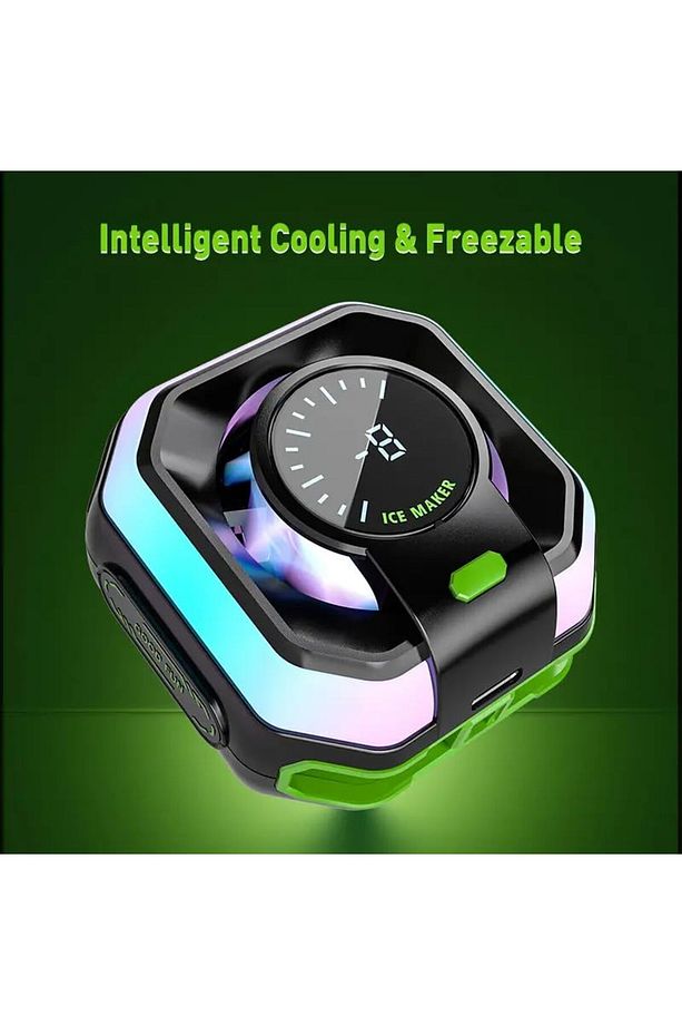 HK-5 Pro Manyetik/Çıkarılabilir Tutacaklı Akıllı Telefon Soğutucu Oyun İçin Eğlenceli, iOS/Android - 4