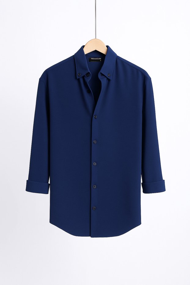 Fine Textured Owersized Linen Shirt