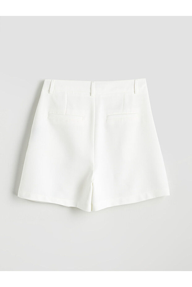 Yeni Sezon Loose Fit Pileli Kadin Sort - S5OS66Z8 - 6