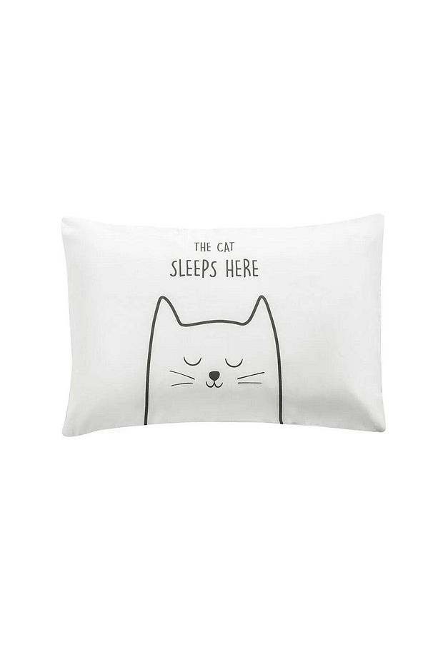 LCW HOME Kedi Baskılı Yastık Kılıfı 2'li 50x70 cm (W5) - 5