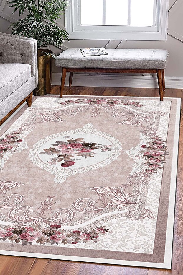 Li̇va Hc 3006 Sponge Non-Slip Carpet Cover