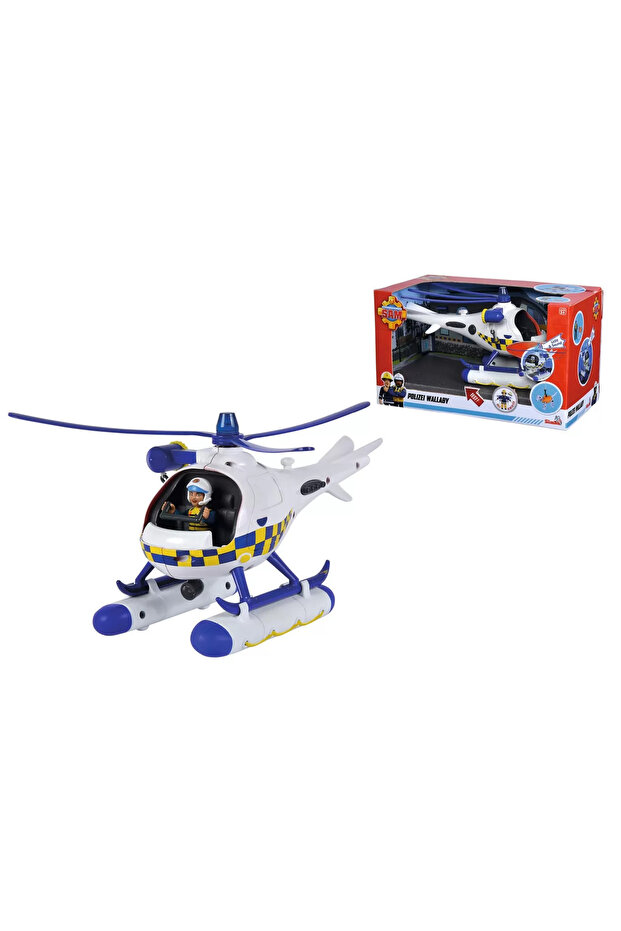 Hasič Sam Wallaby Policajný vrtuľník - 2