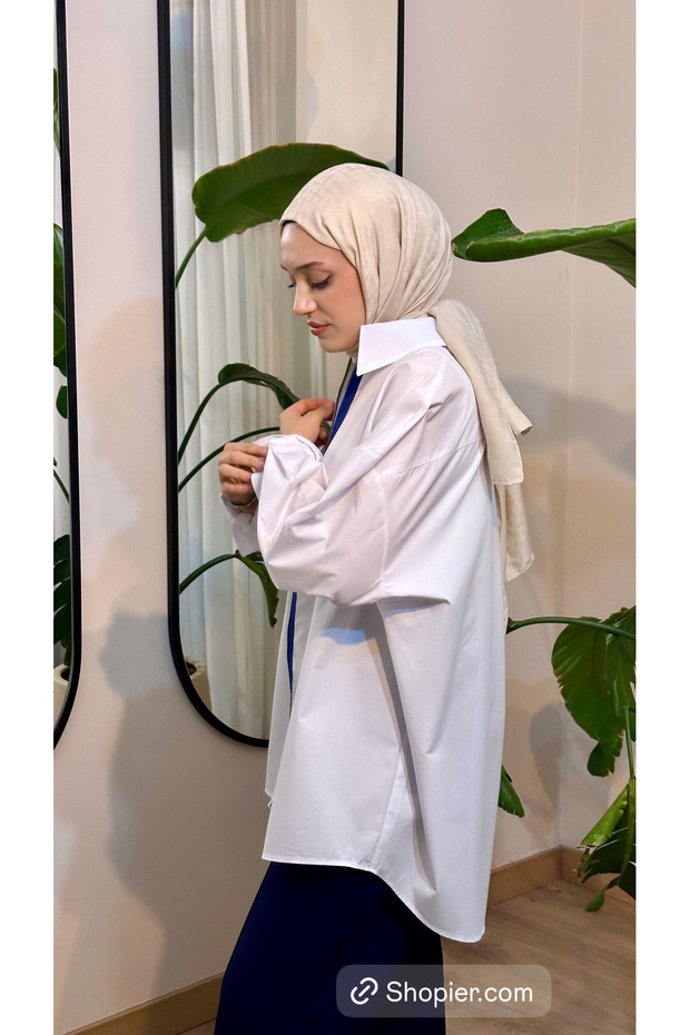 Fermuar Detaylı Gömlek - 2