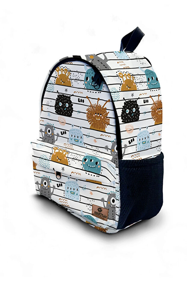 حقيبة ظهر منقوشة من ميكروبكوك - 1