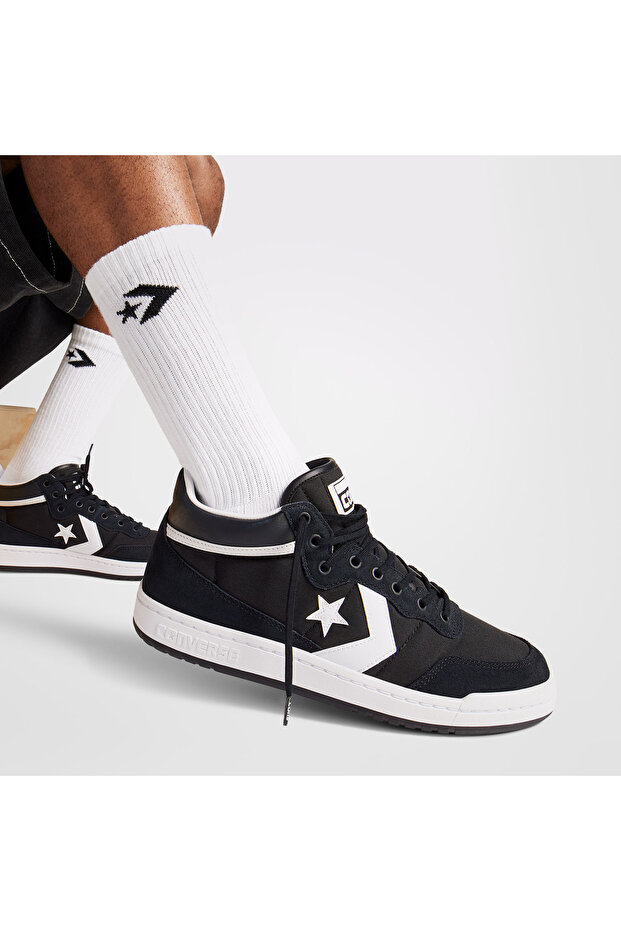 Cons Fastbreak Pro Unisex Siyah Süet Sneaker - 4