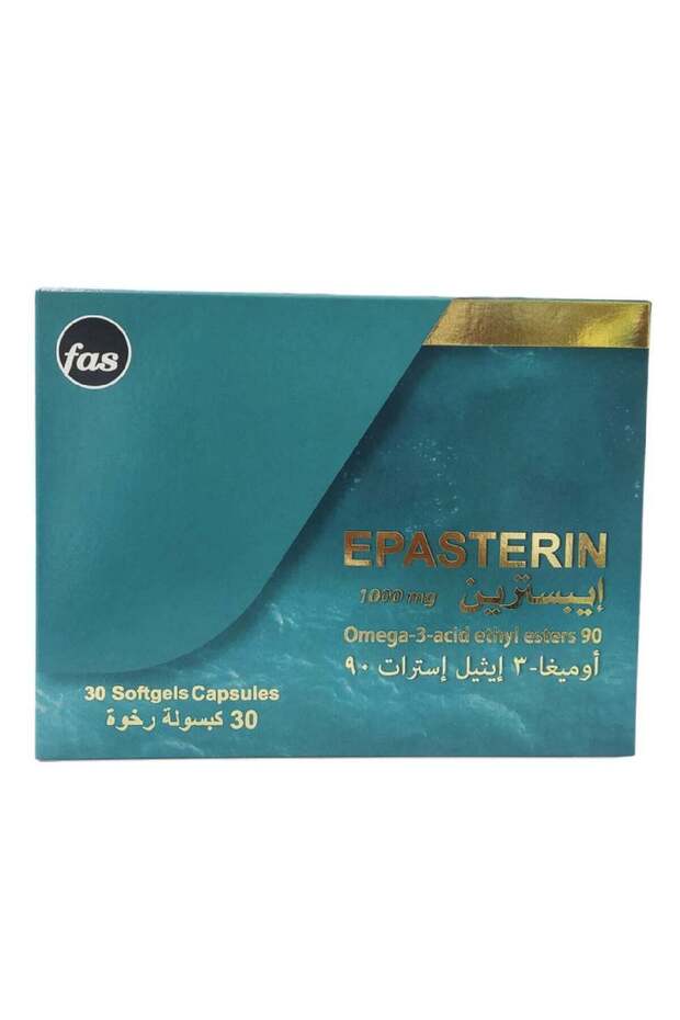 إيباستيرين أوميجا 3 - 30 كبسولة هلامية