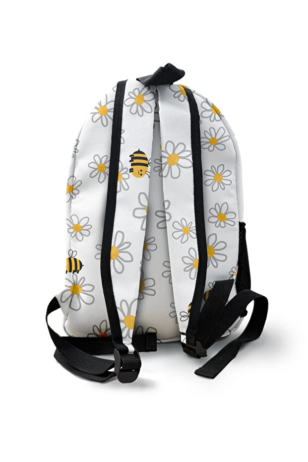 Daisy Patterned Backpack - 2