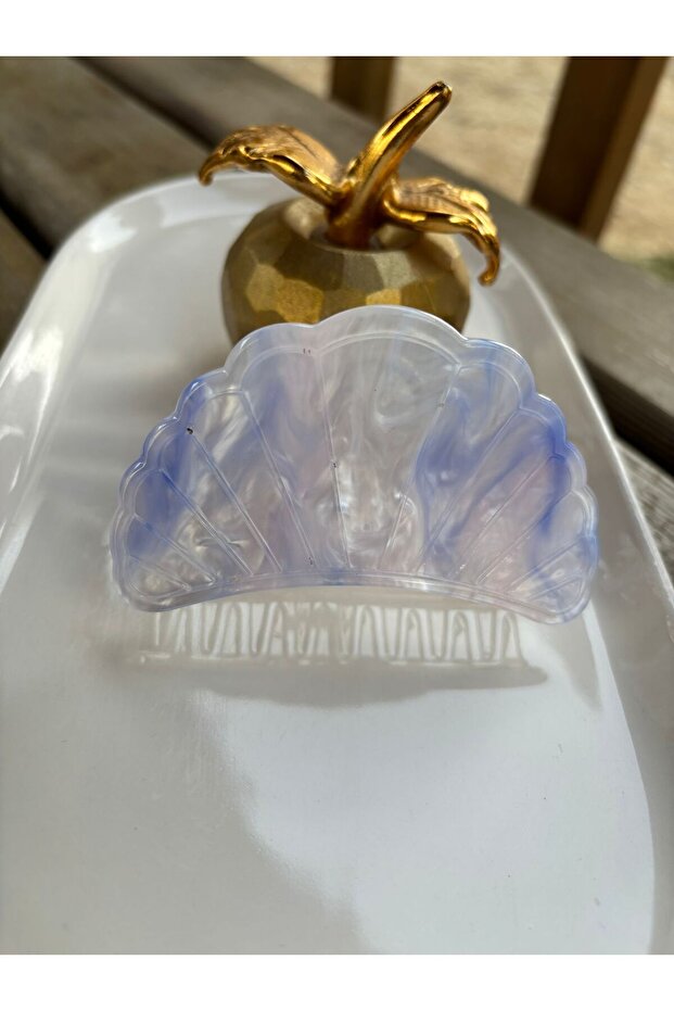 Seashell Bone Latch Buckle 8 cm - 1