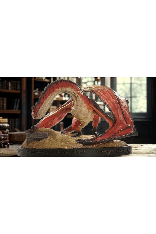 Smaug Ejderhası Muhteşem Görünümlü Figür Biblo-sağlıklı Petg Malzemeden 3d Ile Üretilmiş 20cm - 4