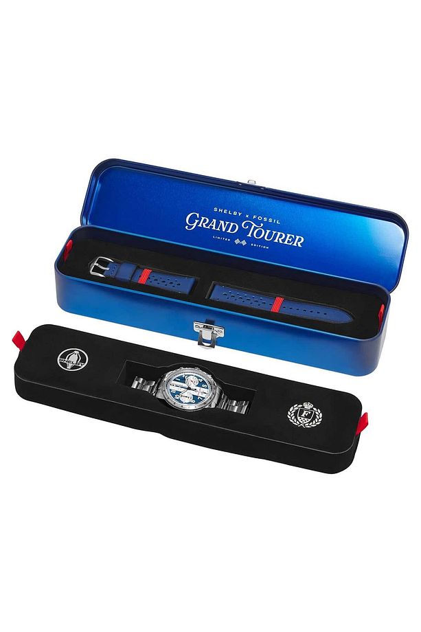 FLE1209SET Shelby x Grand Tourer Limited-Edition Erkek Kol Saati ve Yedek Kordon - 5
