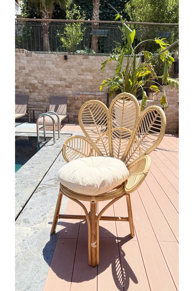 Bambu Papatya Sandalye - 1