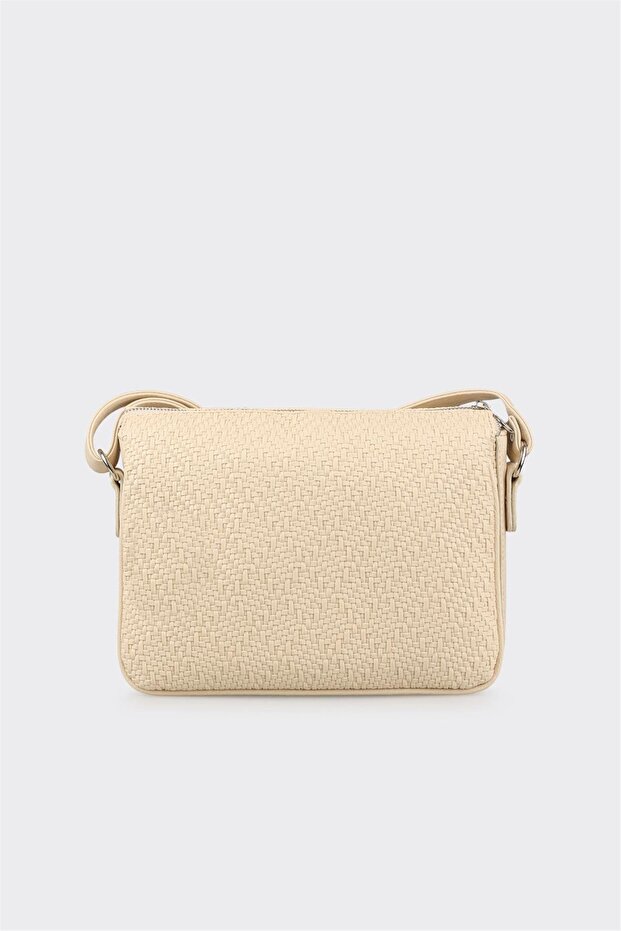 Bej Kadın Çapraz Çanta - 5