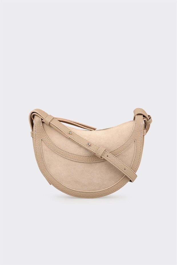 Bej Kadın Çapraz Çanta - 1