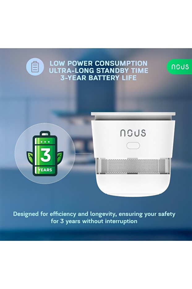 Smart Smoke Sensor E8, Zigbee - 4